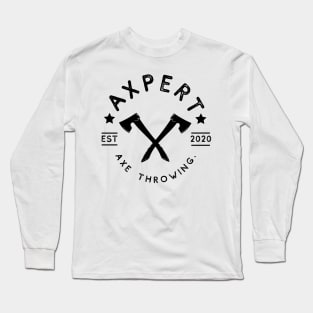 Axe Throwing Axpert Long Sleeve T-Shirt